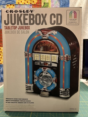 Crosley tabletop jukebox - tabletop, cd