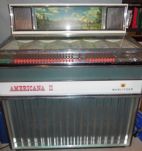 Wurlitzer americana jukebox - wurlitzer, ii